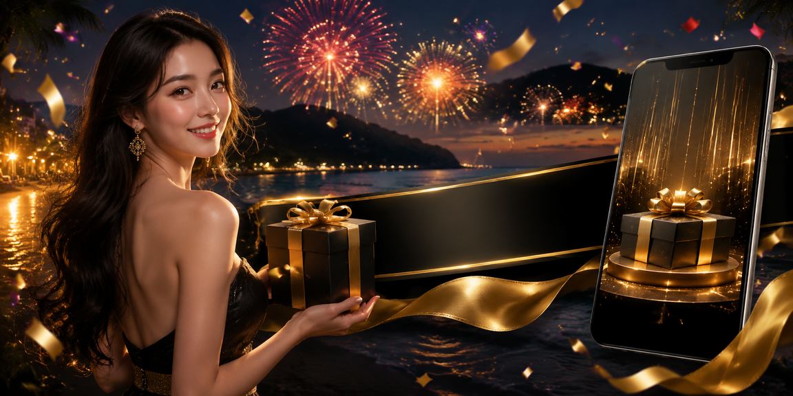Người chơi VIP tại Côn Đảo kiểm tra jackpot tích lũy trên điện thoại bên bờ biển